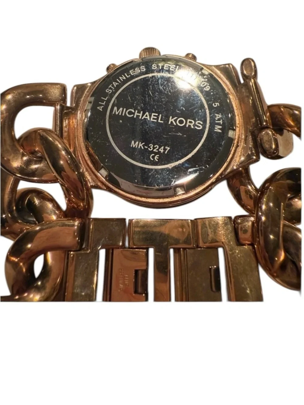 Michael Kors MK3247 Wrist Watch for Women in Rose Gold